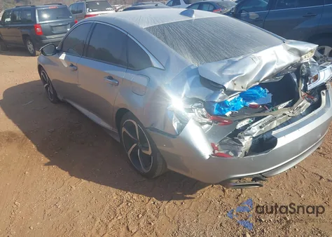2018 Honda Accord Sport from USA, damaged, VIN 1HGCV1F30JA166151